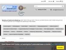 Tablet Screenshot of drclark24.de